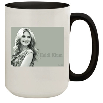 Heidi Klum 15oz Colored Inner & Handle Mug