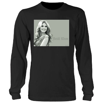 Heidi Klum Men's Heavy Long Sleeve TShirt