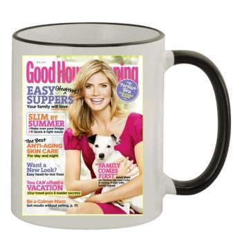 Heidi Klum 11oz Colored Rim & Handle Mug