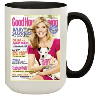 Heidi Klum 15oz Colored Inner & Handle Mug