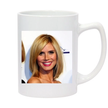 Heidi Klum 14oz White Statesman Mug