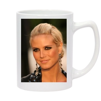 Heidi Klum 14oz White Statesman Mug