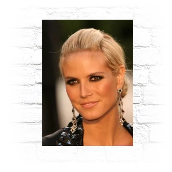 Heidi Klum Metal Wall Art