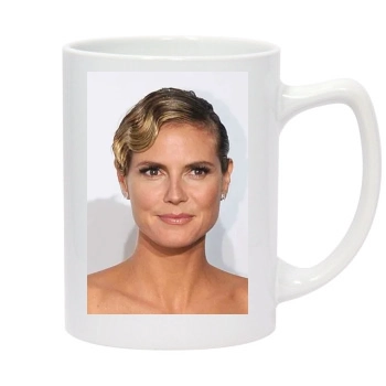 Heidi Klum 14oz White Statesman Mug