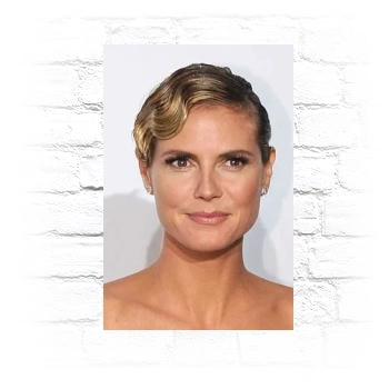 Heidi Klum Metal Wall Art