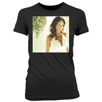 Sara Evans Women's Junior Cut Crewneck T-Shirt