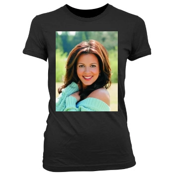 Sara Evans Women's Junior Cut Crewneck T-Shirt