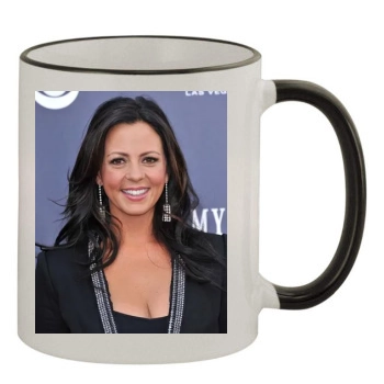 Sara Evans 11oz Colored Rim & Handle Mug