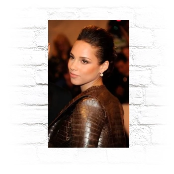 Alicia Keys Metal Wall Art