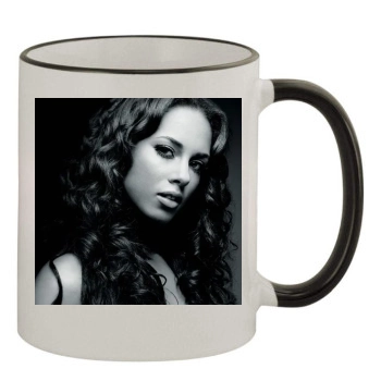 Alicia Keys 11oz Colored Rim & Handle Mug