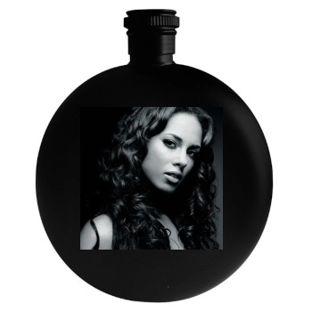 Alicia Keys Round Flask