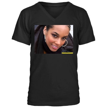 Alicia Keys Men's V-Neck T-Shirt