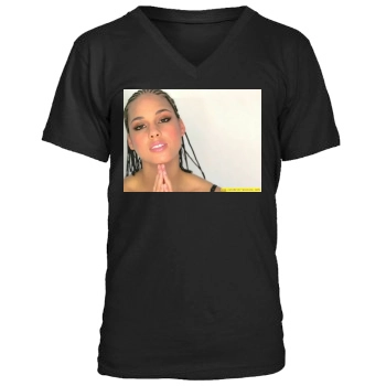 Alicia Keys Men's V-Neck T-Shirt