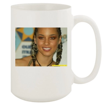 Alicia Keys 15oz White Mug