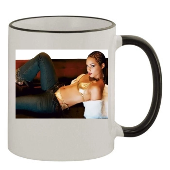 Alicia Keys 11oz Colored Rim & Handle Mug