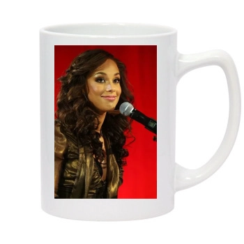 Alicia Keys 14oz White Statesman Mug