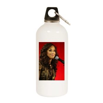 Alicia Keys White Water Bottle With Carabiner