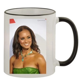 Alicia Keys 11oz Colored Rim & Handle Mug