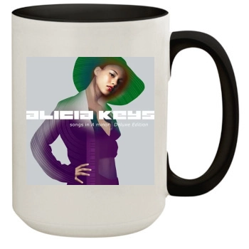 Alicia Keys 15oz Colored Inner & Handle Mug