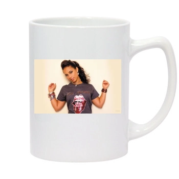 Alicia Keys 14oz White Statesman Mug