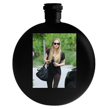 Amanda Seyfried Round Flask