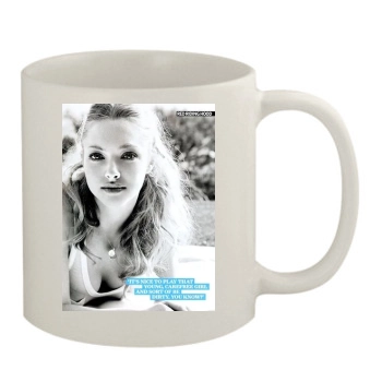 Amanda Seyfried 11oz White Mug