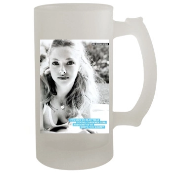 Amanda Seyfried 16oz Frosted Beer Stein