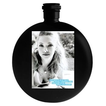 Amanda Seyfried Round Flask