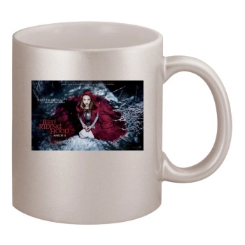 Amanda Seyfried 11oz Metallic Silver Mug