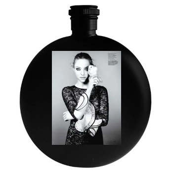 Amanda Seyfried Round Flask