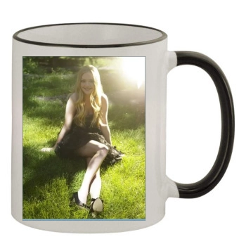 Amanda Seyfried 11oz Colored Rim & Handle Mug