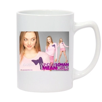 Amanda Seyfried 14oz White Statesman Mug