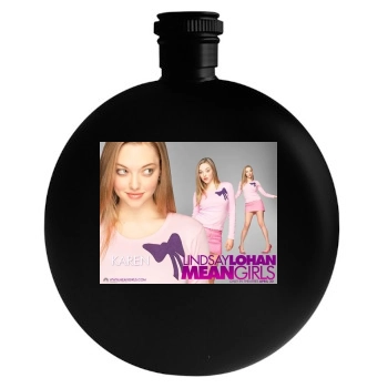 Amanda Seyfried Round Flask