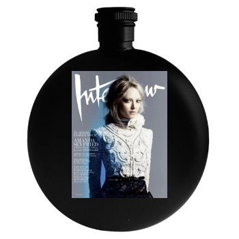 Amanda Seyfried Round Flask