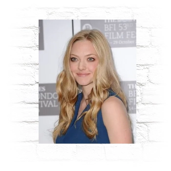 Amanda Seyfried Metal Wall Art