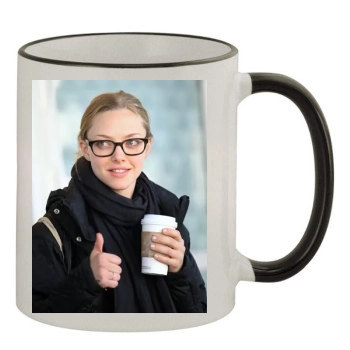 Amanda Seyfried 11oz Colored Rim & Handle Mug