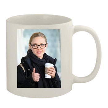 Amanda Seyfried 11oz White Mug