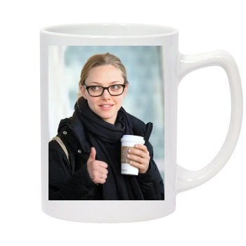 Amanda Seyfried 14oz White Statesman Mug