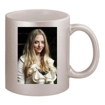 Amanda Seyfried 11oz Metallic Silver Mug