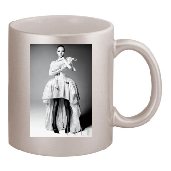 Amanda Seyfried 11oz Metallic Silver Mug