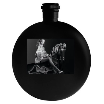 Amanda Seyfried Round Flask