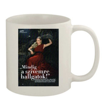 Amanda Seyfried 11oz White Mug