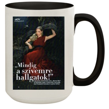 Amanda Seyfried 15oz Colored Inner & Handle Mug