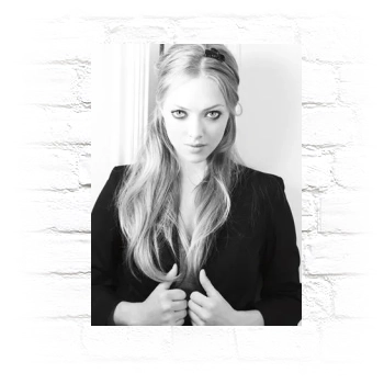 Amanda Seyfried Metal Wall Art