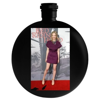 Amanda Seyfried Round Flask