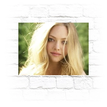 Amanda Seyfried Metal Wall Art