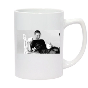 Amanda Seyfried 14oz White Statesman Mug