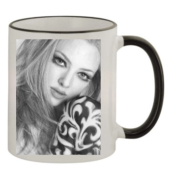 Amanda Seyfried 11oz Colored Rim & Handle Mug