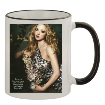 Amanda Seyfried 11oz Colored Rim & Handle Mug