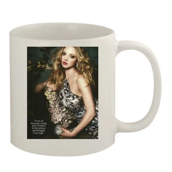 Amanda Seyfried 11oz White Mug